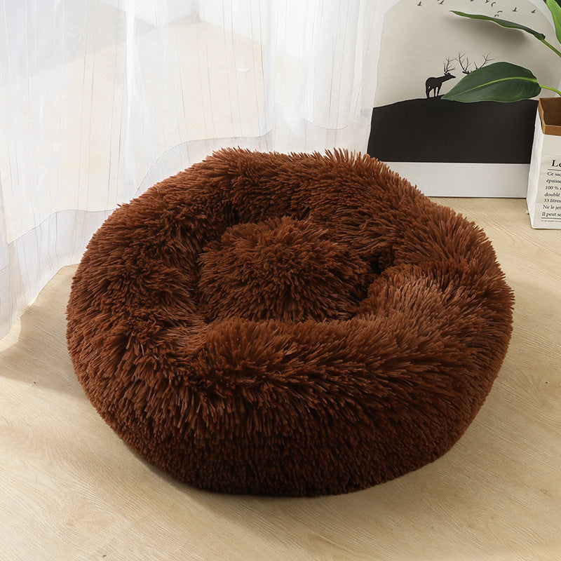 Fluffy nest bed for pet