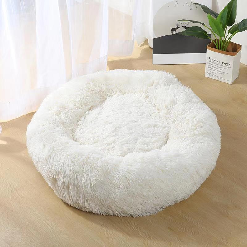 Fluffy nest bed for pet