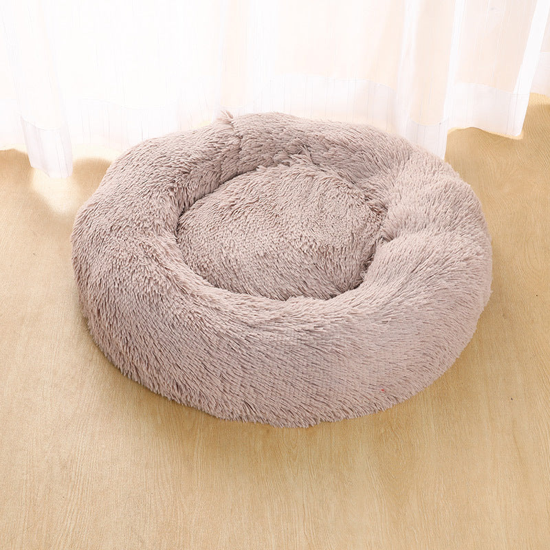 Fluffy nest bed for pet