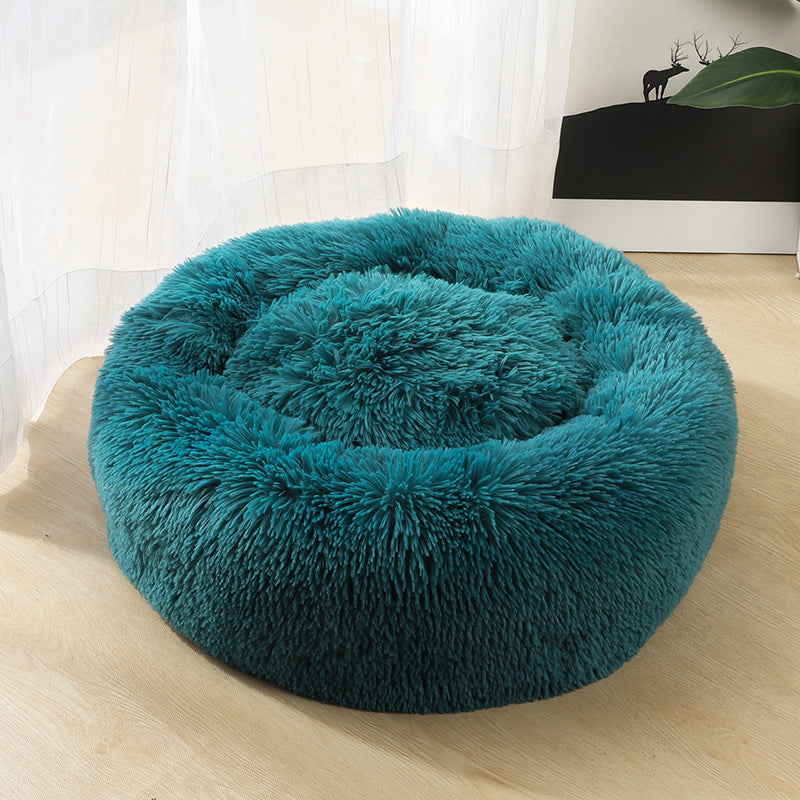 Fluffy nest bed for pet