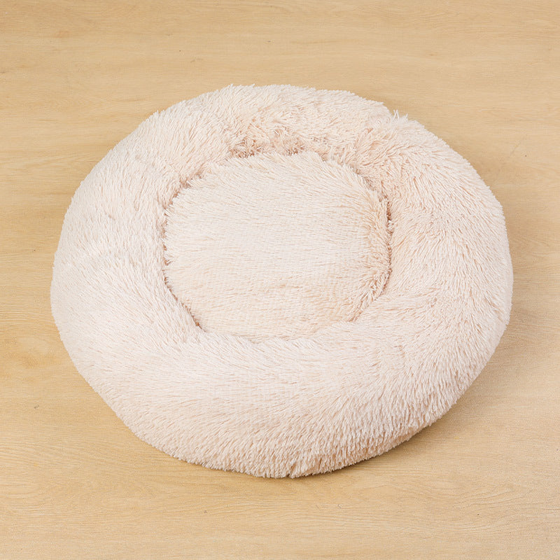 Fluffy nest bed for pet