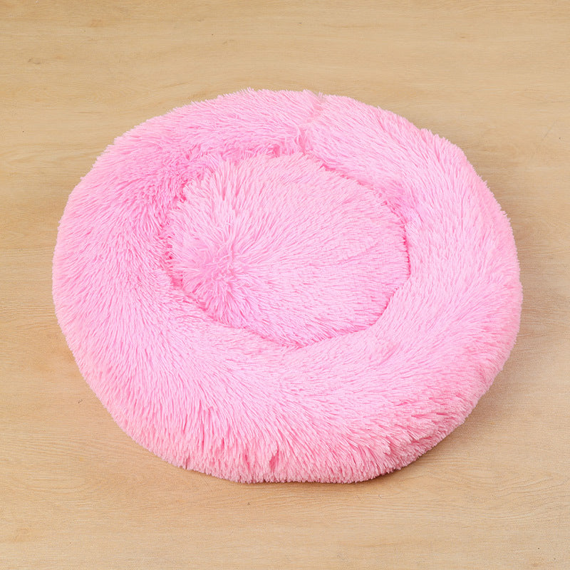 Fluffy nest bed for pet