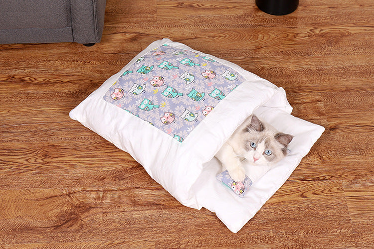 Japanese Style for Pets with pillow