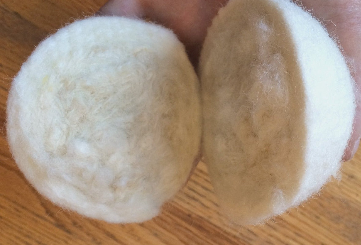 Wool Dryer Balls - eco-friendly and 100% reusable