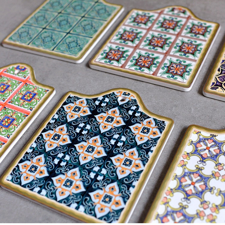 Moroccan Style Kitchen Dinning Decoration Coaster