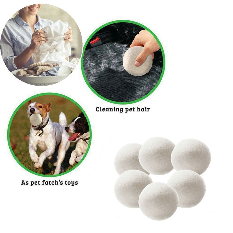 Wool Dryer Balls - eco-friendly and 100% reusable