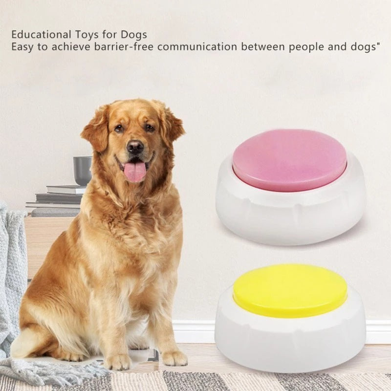 Interactive Pet training button (set of 4)