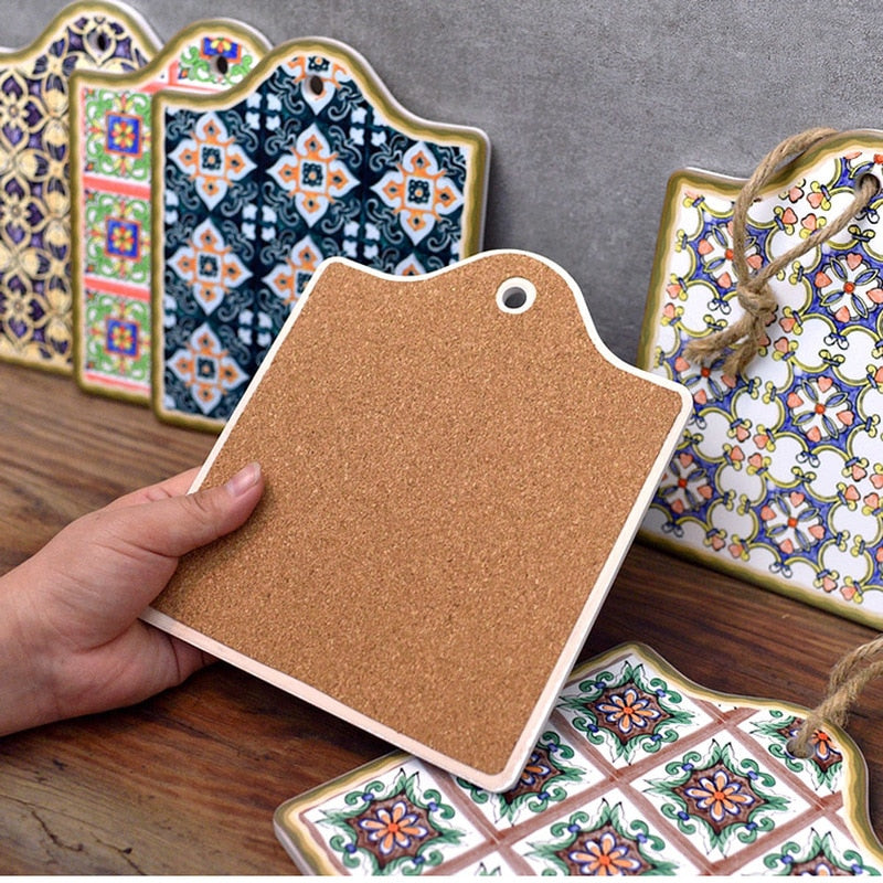 Moroccan Style Kitchen Dinning Decoration Coaster