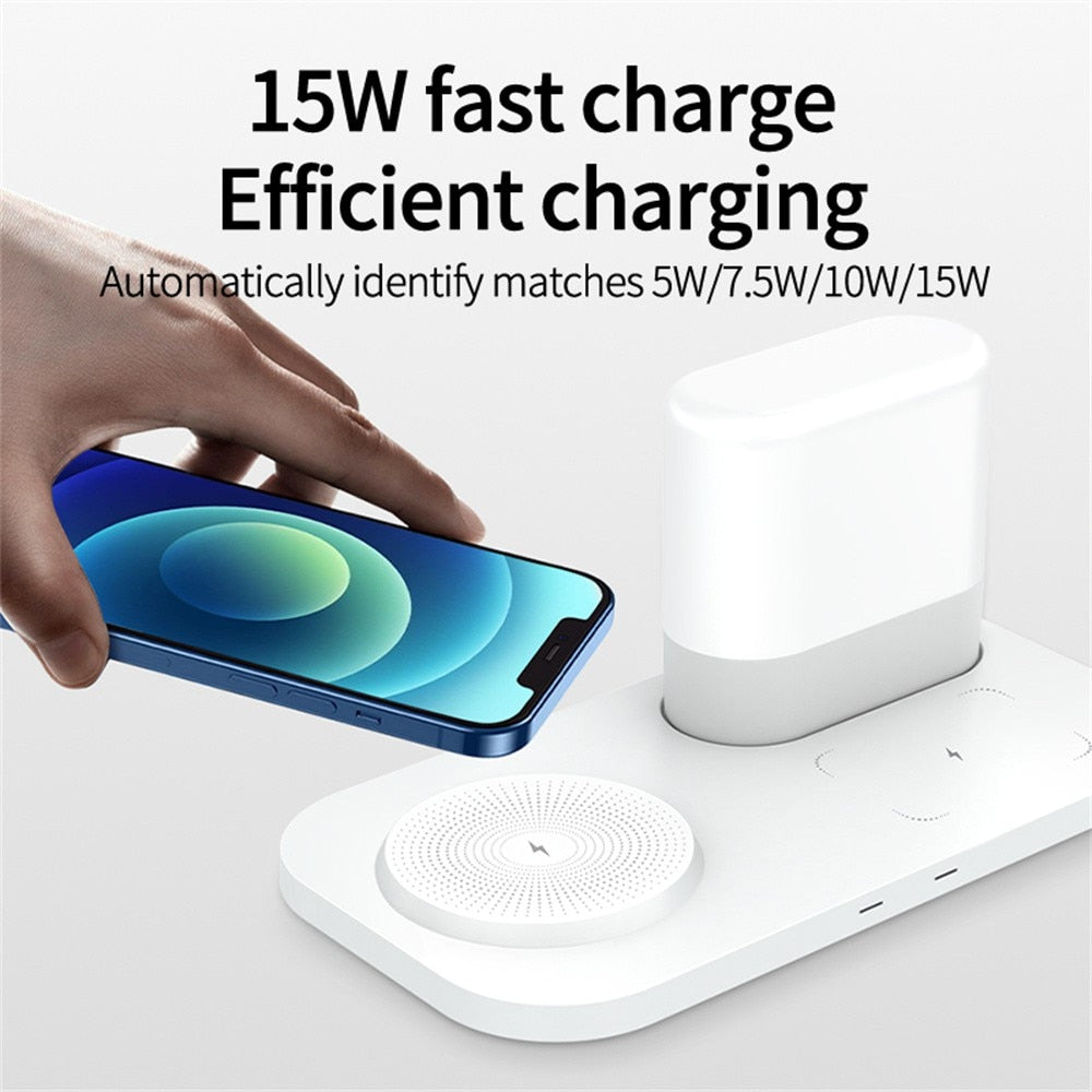 Night Lamp with wireless charger 3 in 1