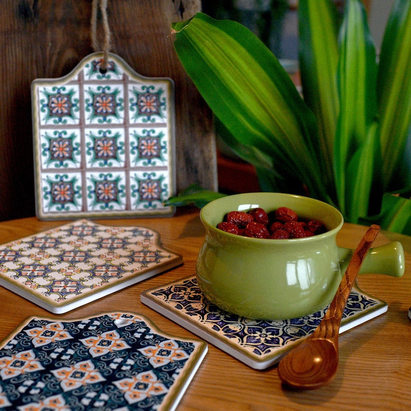 Moroccan Style Kitchen Dinning Decoration Coaster