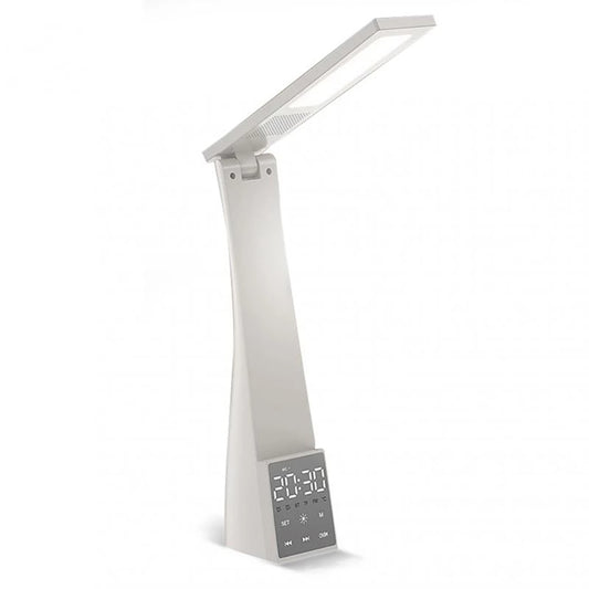 LED Desk Lamp with Alarm Clock and Bluetooth speaker